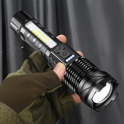 White Laser Waterproof Strong Light Flashlight